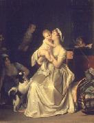 Marguerite Gerard, Mutterschaft